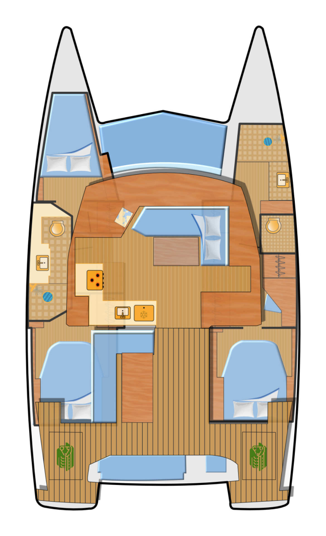 Fountaine Pajot Lucia 40 in Rogoznica on SamBoat