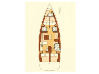 Bénéteau Oceanis 54 in Lefkáda on SamBoat