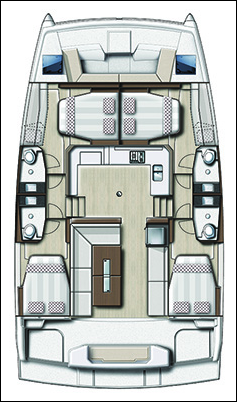 Yacht charter Bormes-les-Mimosas cheap Bali Catspace Voile