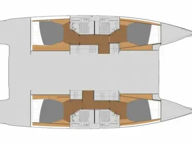 Fountaine Pajot Astrea 42 charter bareboat or captained in  Primošten