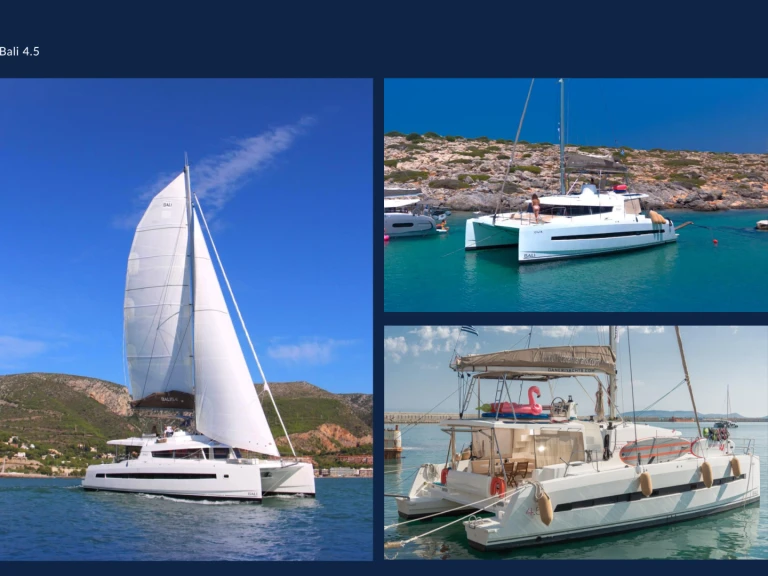 Catamaran rental with or without captain Bali Chania