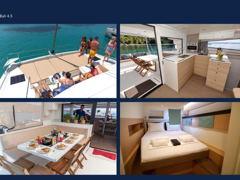 Bareboat Rental Catamaran Bali with a boat licence