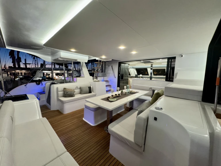 Catamaran rental with or without captain Aventura yachts Marina El Portet de Dénia