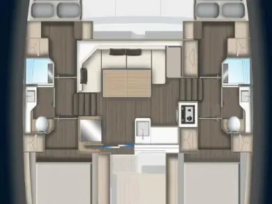 Bareboat Rental Catamaran Aventura with a boat licence