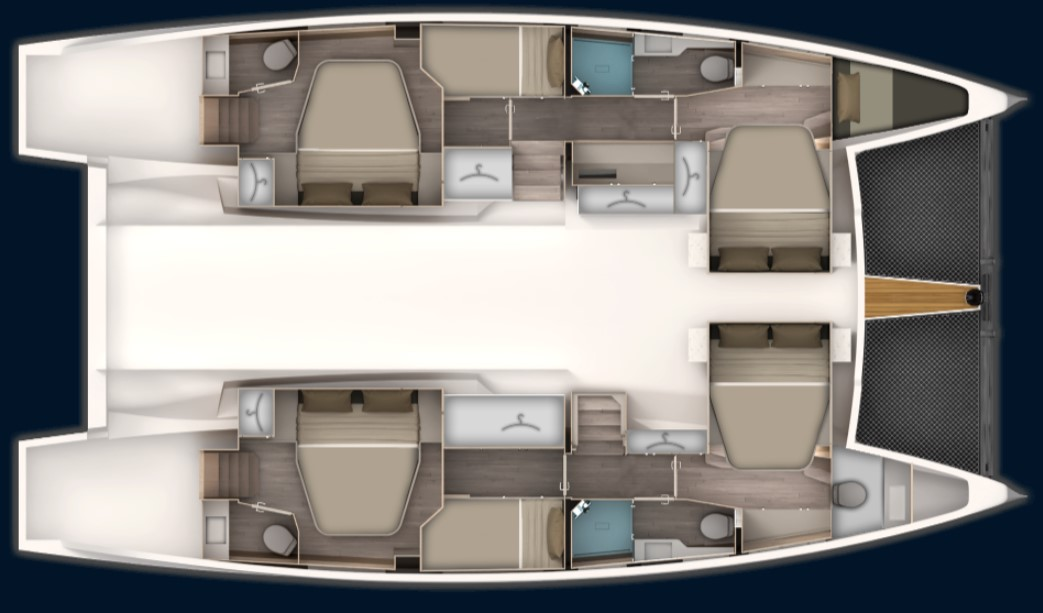 Catamaran for rent Sant Antoni de Portmany at the best price