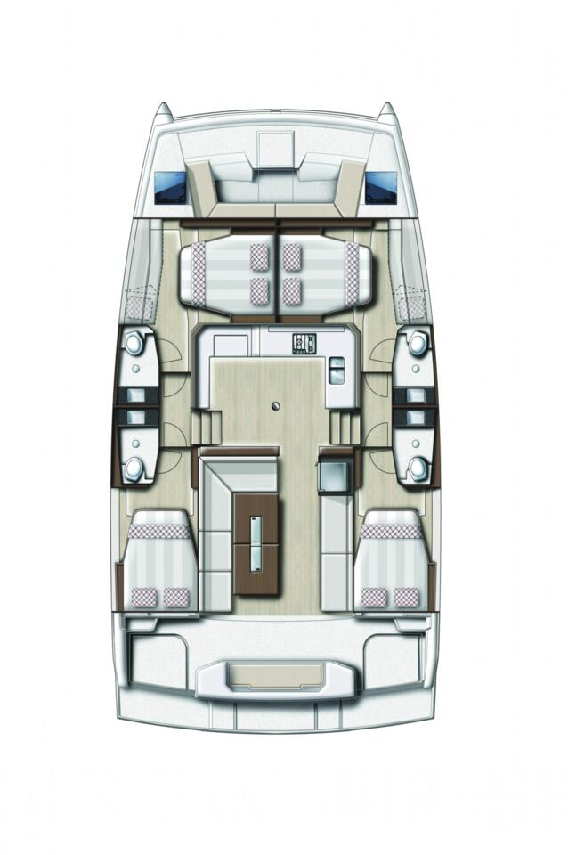Yacht charter Sant Antoni de Portmany cheap Bali Catspace Voile