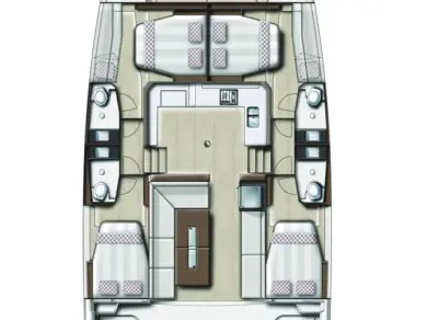 Yacht charter Sant Antoni de Portmany cheap Bali Catspace Voile