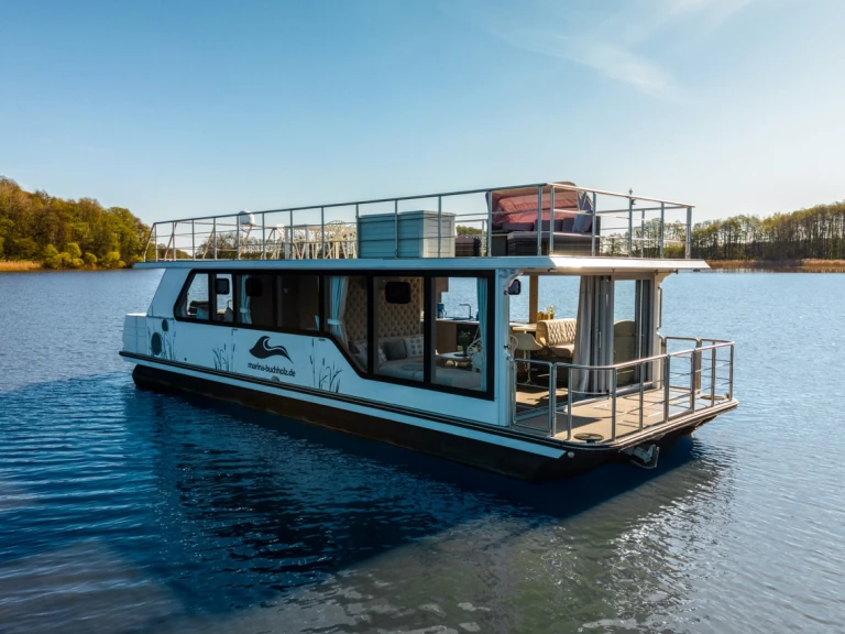 Bareboat Rental Houseboat Luxboot with a boat licence