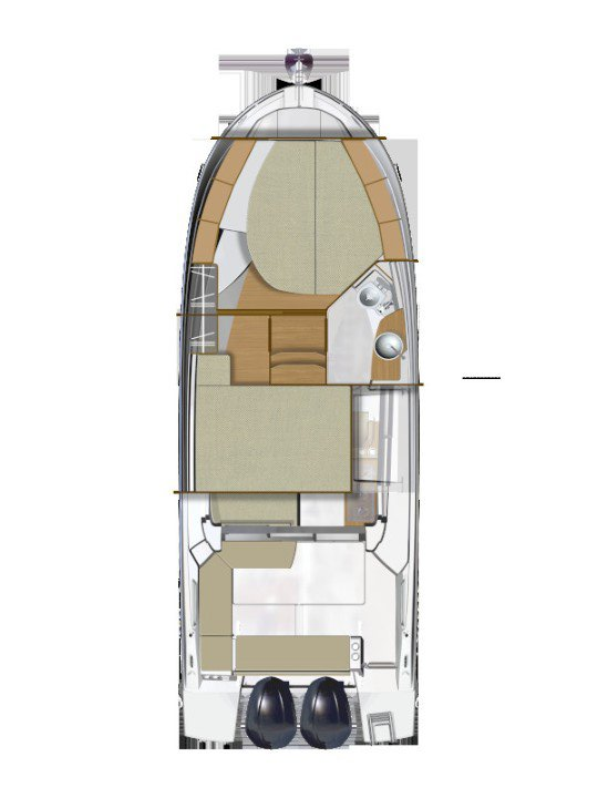 Motorboat rental with or without captain Bénéteau Split