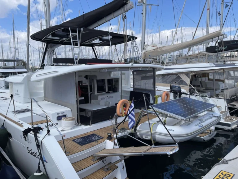 Lagoon Lagoon 450 F charter bareboat or captained in  Alimos