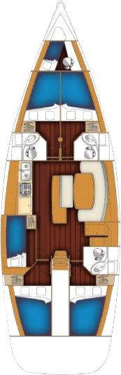 Boat rental Bénéteau Cyclades 50.5 in Alimos on Samboat