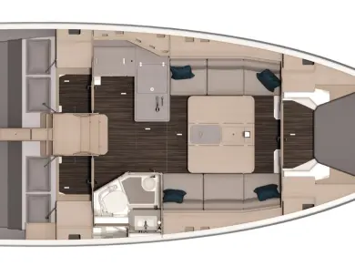 Sailboat rental with or without captain Dufour Alimos