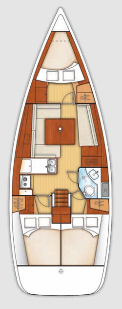 Yacht charter Paros (Island) cheap Oceanis 37