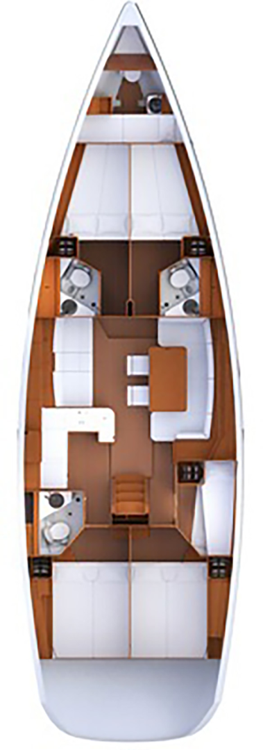 Sailboat rental with or without captain Jeanneau Kalkara