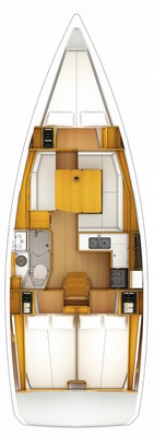 Jeanneau Sun Odyssey 389 in Propriano on SamBoat