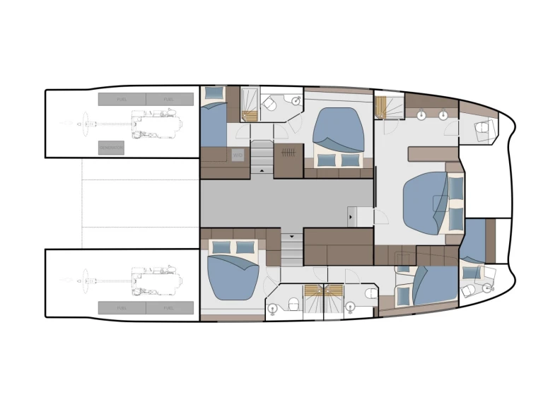 Motorboat rental in Lignano Sabbiadoro - Aquila Aquila 50 Yacht