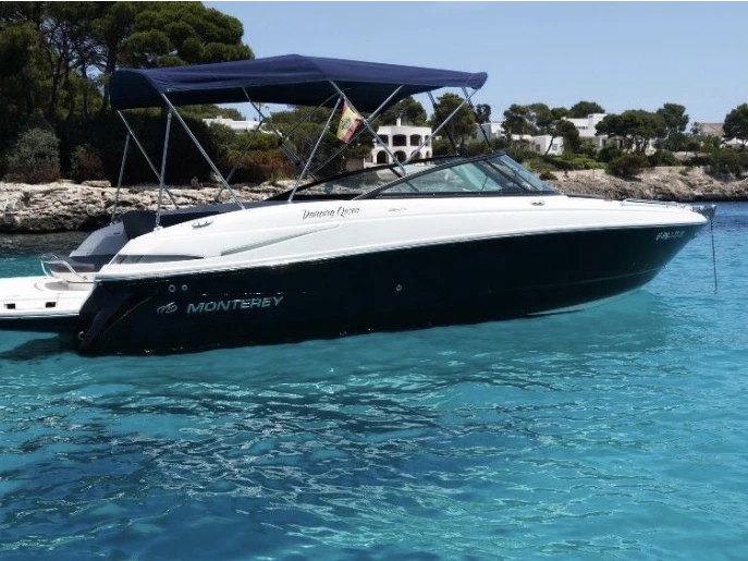 Bareboat Rental Motorboat Monterey with a boat licence