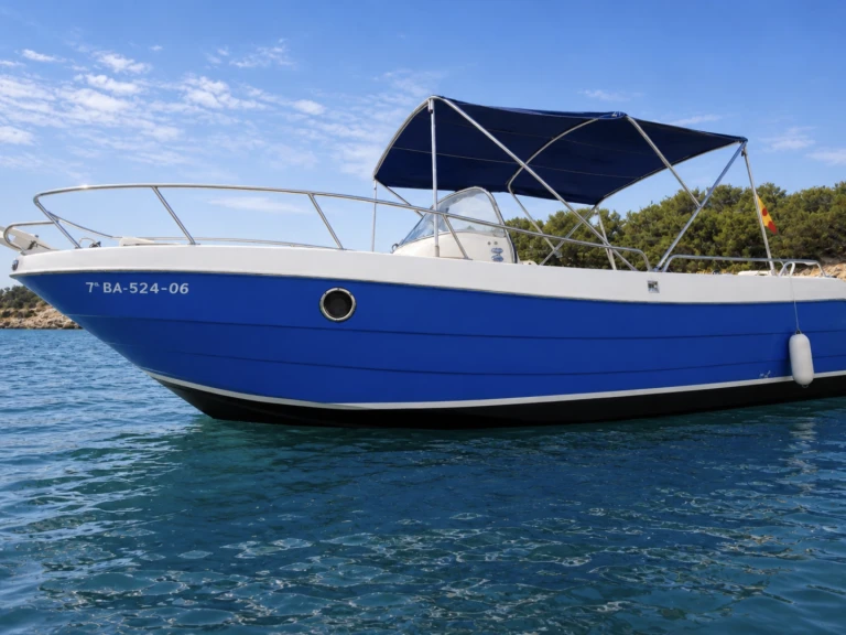 Bareboat Rental Motorboat MLS BOATS with a boat licence