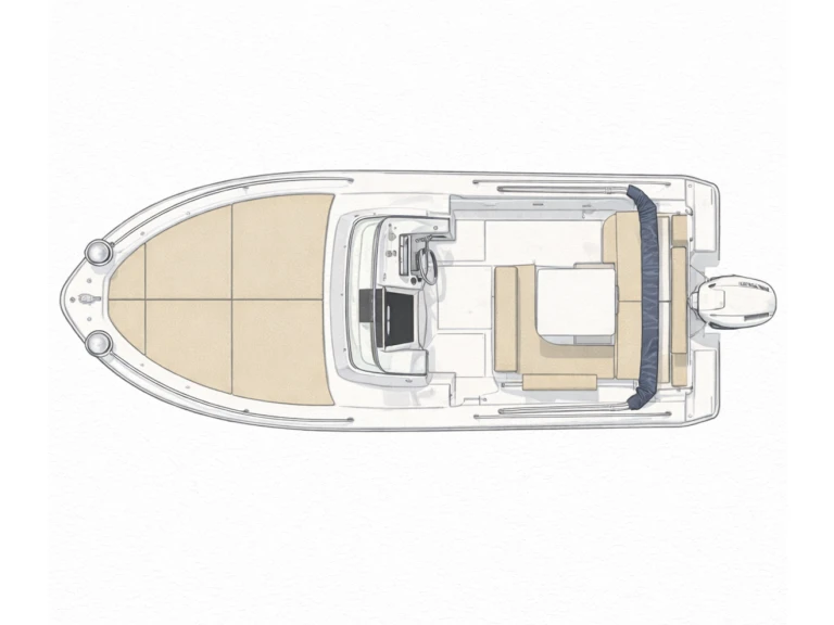 Motorboat for rent San Antonio Port at the best price