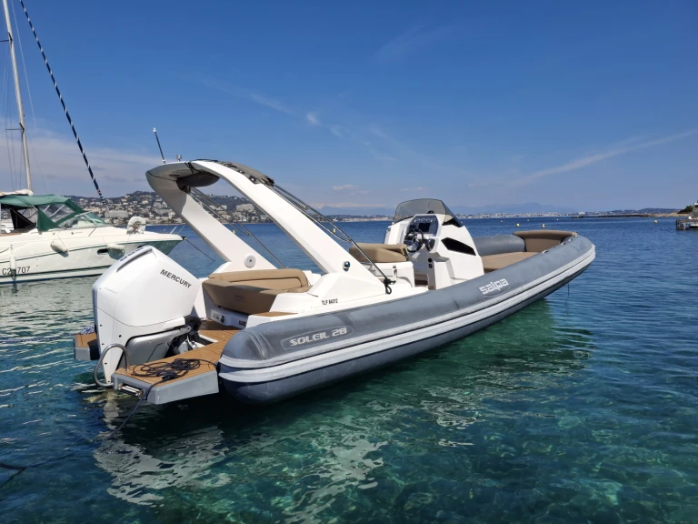RIB rental in Cannes - Salpa Salpa Soleil 28