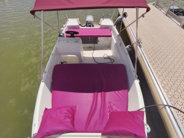 Motorboat rental with or without captain Naval plastica Istres