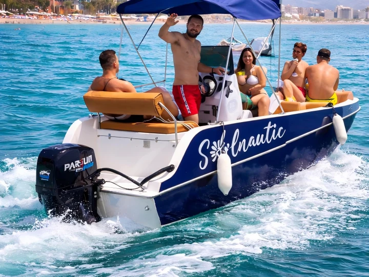 Olbap 5 charter bareboat or captained in  Benalmádena