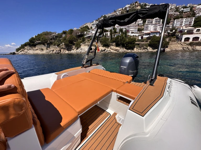 Bareboat Rental RIB Tiger with a boat licence