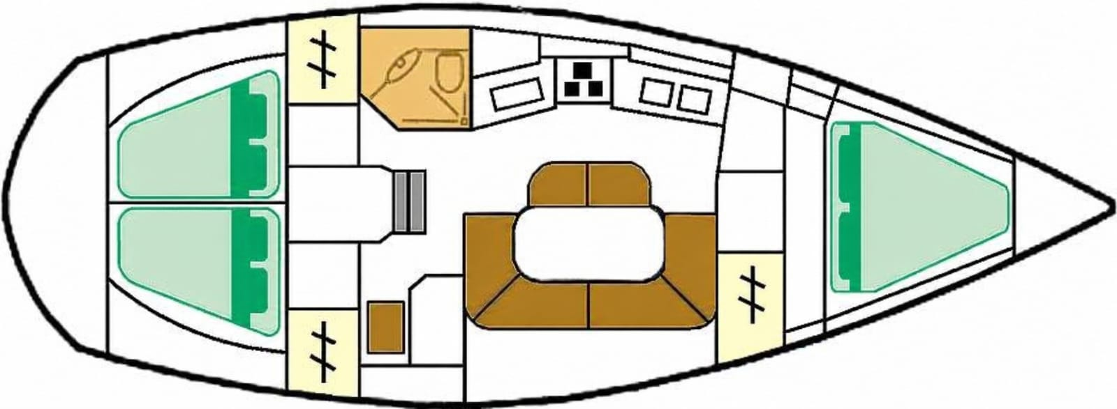 Boat rental Jeanneau Sun Odyssey 37.1 in Santa Maria di Leuca on Samboat
