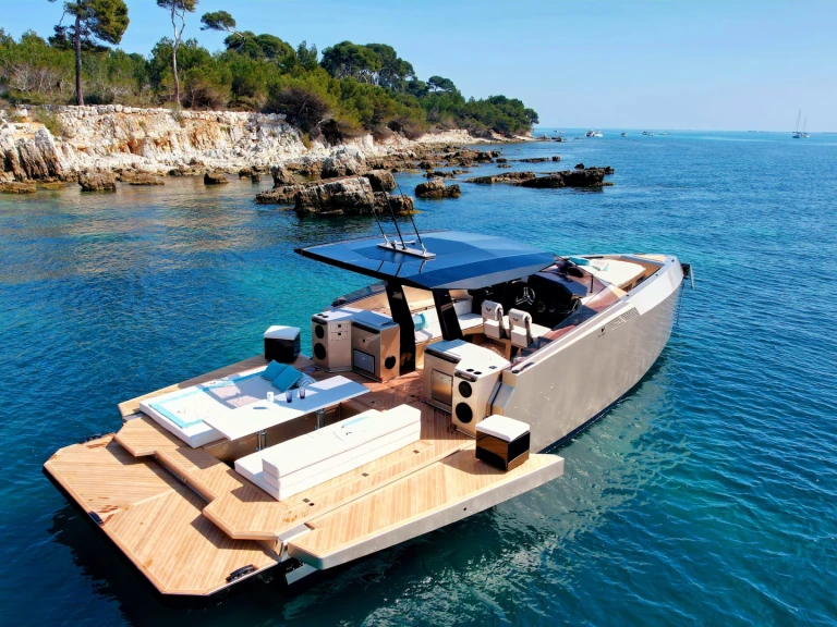 Alium 42 T Top charter bareboat or captained in  Cannes