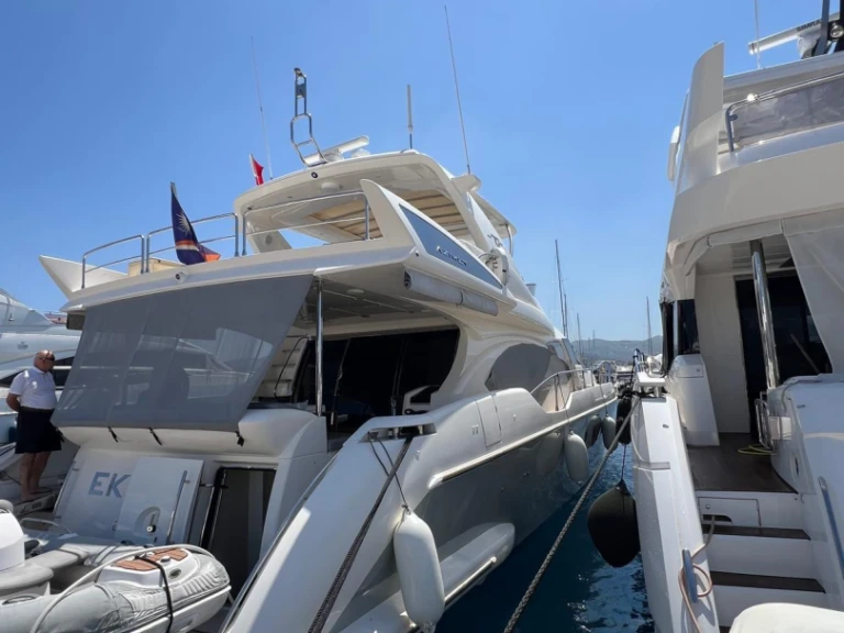Azimut Azimut 70 charter bareboat or captained in  Bodrum