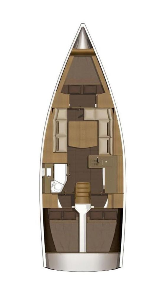 Yacht charter Biograd na Moru cheap Dufour 382 Grand Large