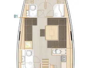 Sailboat rental with or without captain Hanse Punat