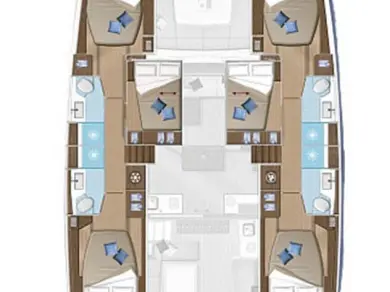 Yacht charter Road Town cheap Lagoon 50