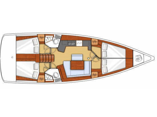 Sailboat rental in Villa San Giovanni - Bénéteau Oceanis 45