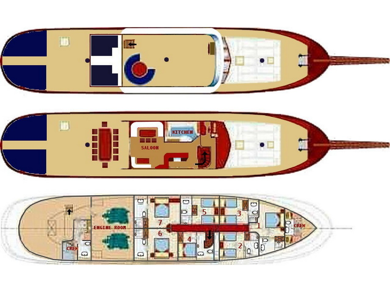 Sailboat rental in Split - Unknown Barba