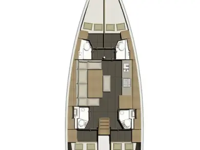Sailboat rental in Primošten - Dufour Dufour 460 Grand Large