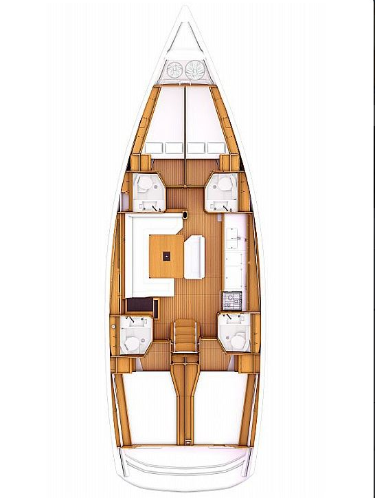 Sailboat rental in Eleusis - Jeanneau Sun Odyssey 479