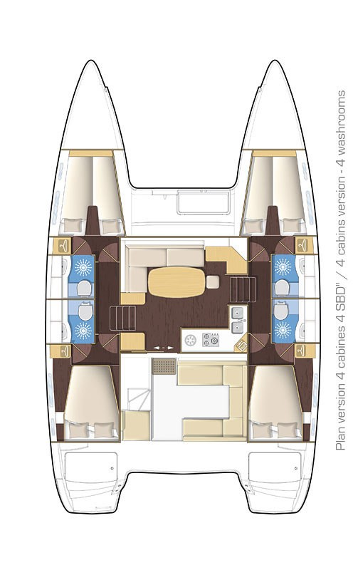 Yacht charter Turgutreis cheap Lagoon 400 S2