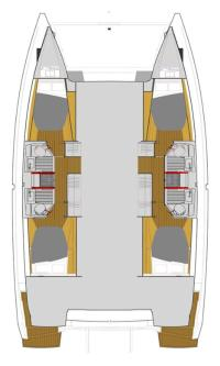 Boat rental Fountaine Pajot Astrea 42 in Sukošan on Samboat