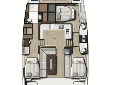 Boat rental Bali Bali Catspace Voile in Pirovac on Samboat