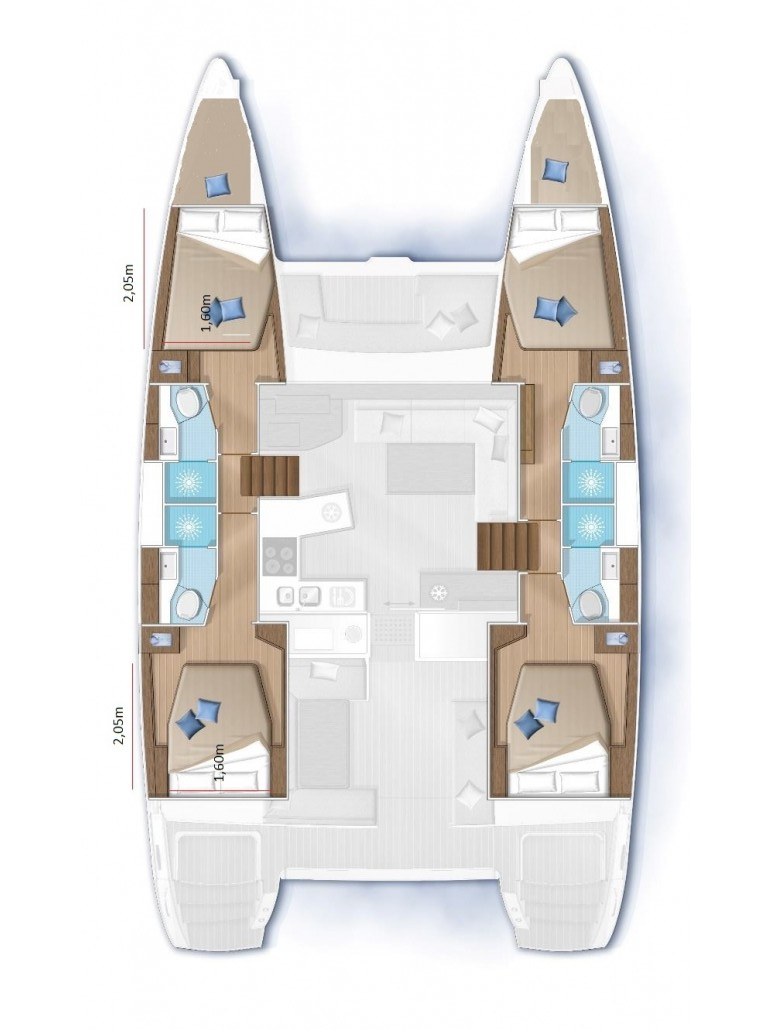 Catamaran for rent Pirovac at the best price