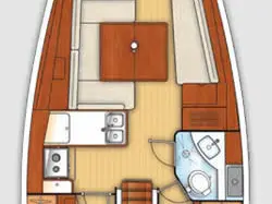 Sailboat rental in Paros (Island) - Bénéteau Oceanis 37