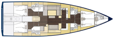 Yacht charter Alimos cheap Bavaria C57