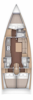 Rent a Dufour Dufour 390 Lefkáda