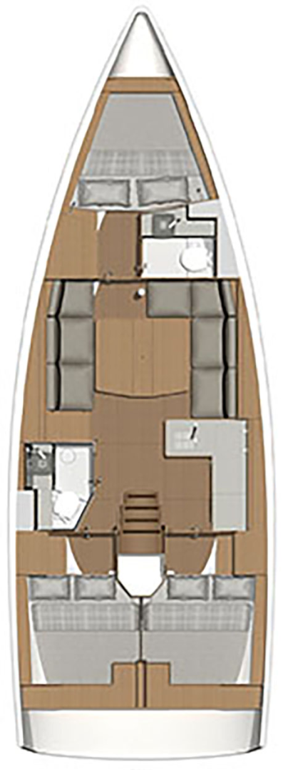 Yacht charter Alimos cheap Dufour 390