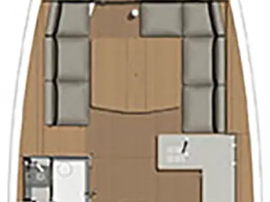 Yacht charter Alimos cheap Dufour 390