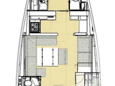 Bareboat Rental Sailboat Dufour with a boat licence