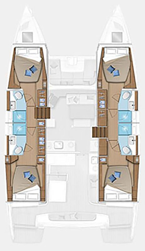 Yacht charter Alimos cheap Lagoon 46