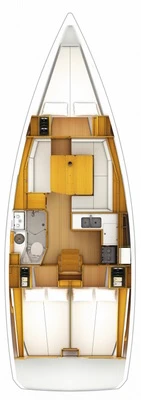 Jeanneau Sun Odyssey 389 charter bareboat or captained in  Propriano