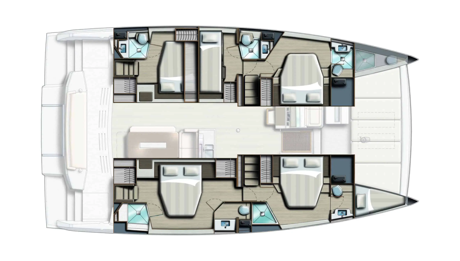 Bareboat Rental Catamaran Bali with a boat licence